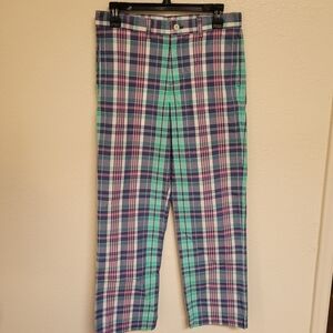 Vineyard Vines Seaway Plaid Club Pants NWT